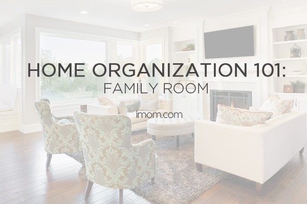 family room organization