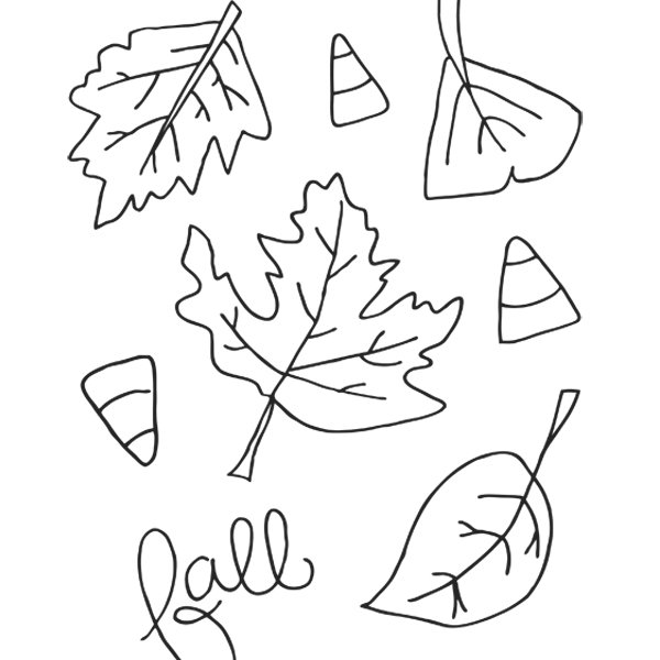 Printable Fall Coloring Pages - iMOM