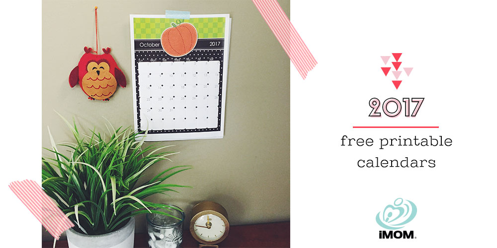 IMOM s Whimsical 2017 Printable Calendar IMom