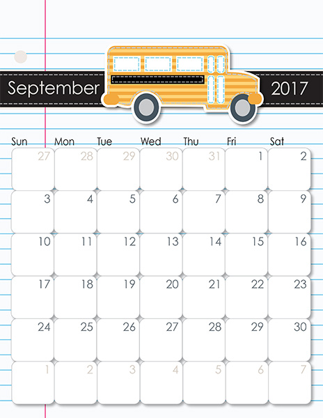 IMOM s Whimsical 2017 Printable Calendar IMom