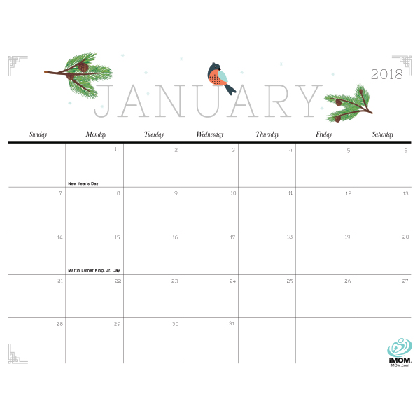 Funny Jan 2019 Calendars - FREE DOWNLOAD