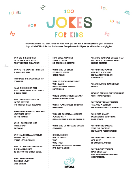 100 Hilarious Jokes For Kids Imom