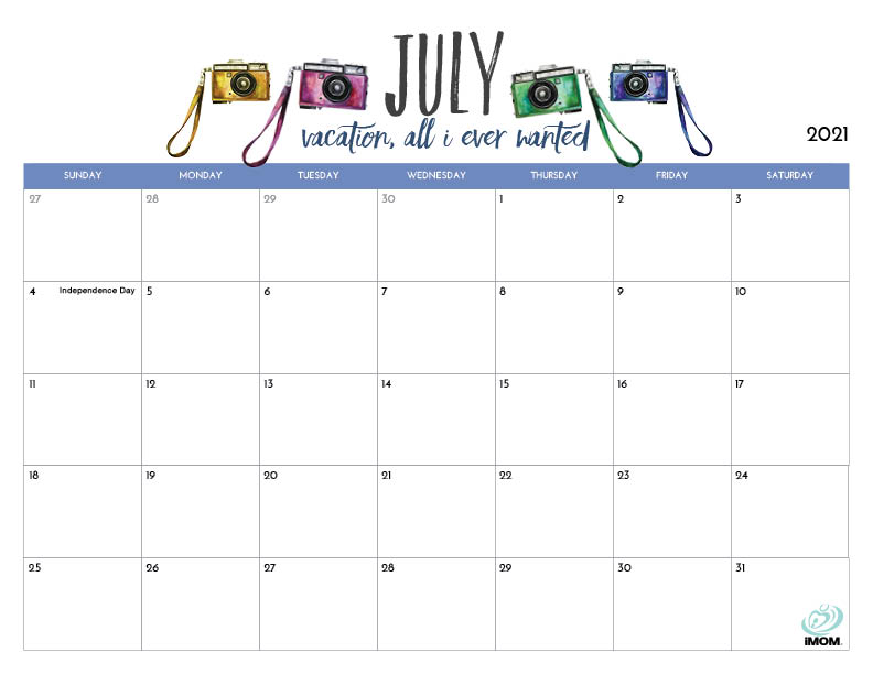 2020 And 2021 Printable Calendars For Moms Imom