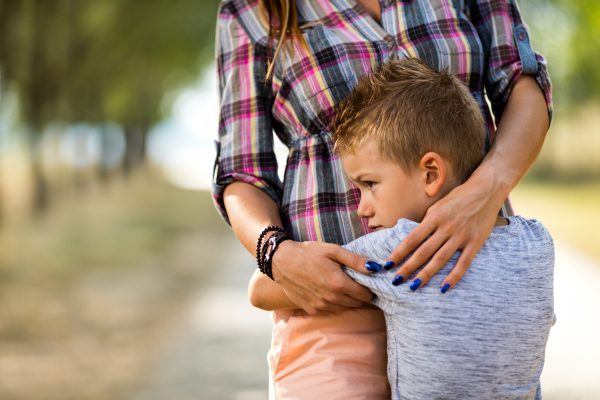 child transition between parents