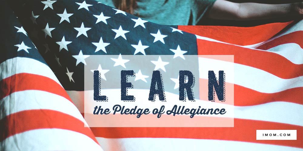 Learn The Pledge Of Allegiance Imom