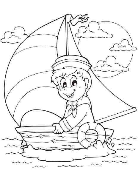 Summer Coloring Book for Kids