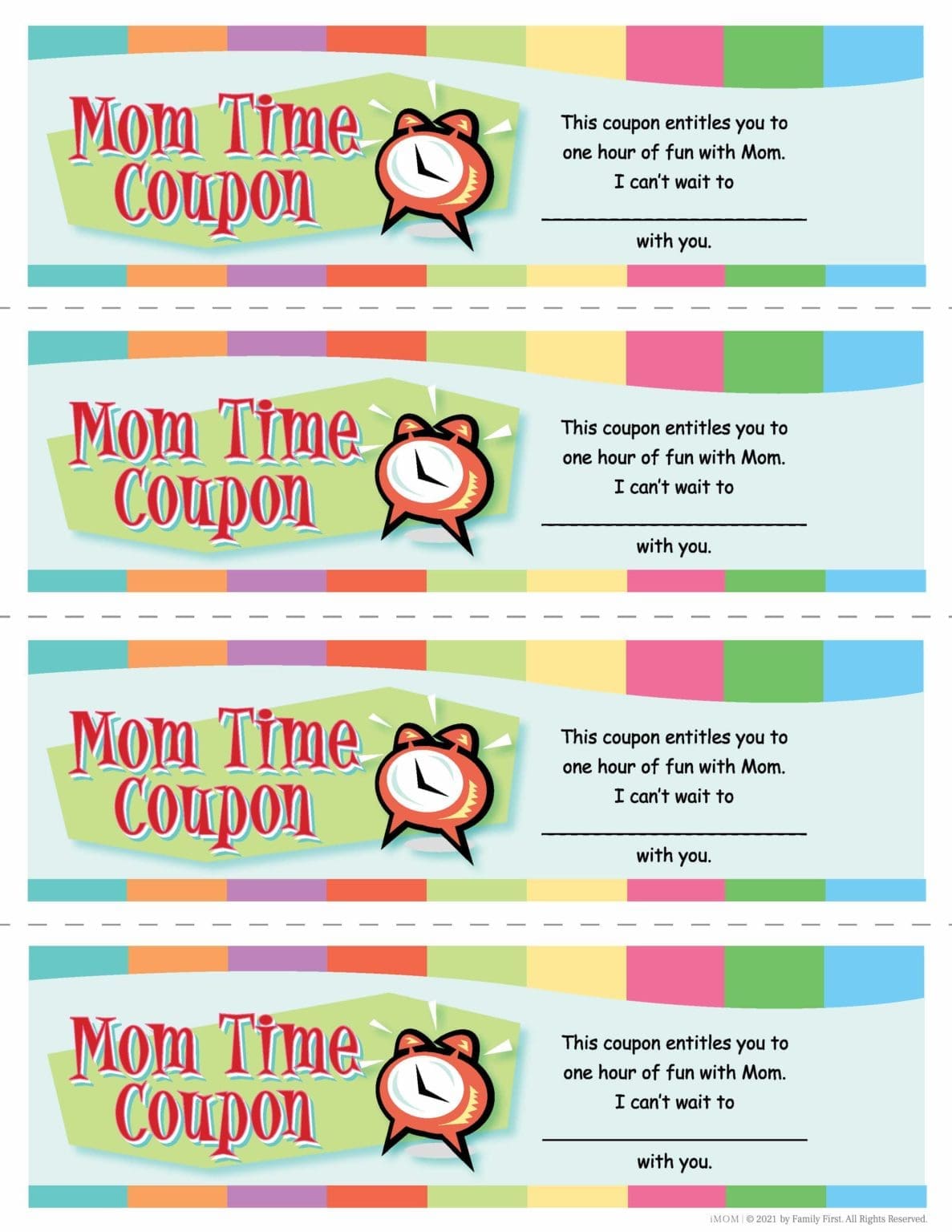 Reward Jar Coupons - iMOM