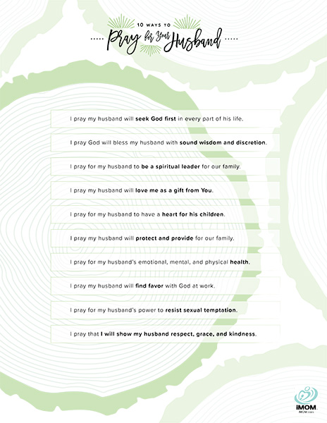 10 ways to pray for your husband imom