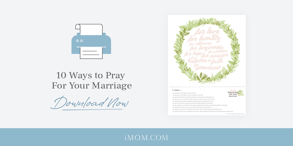 10 Ways to Pray for Your Marriage iMOM