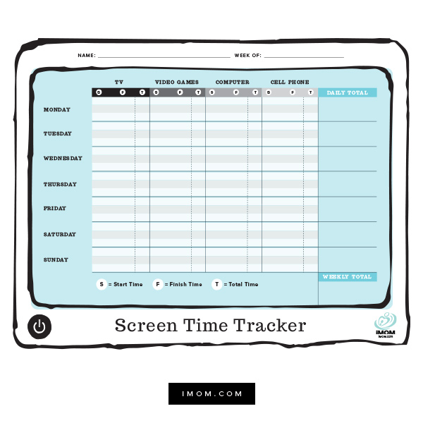 screen time tracker kids and social media