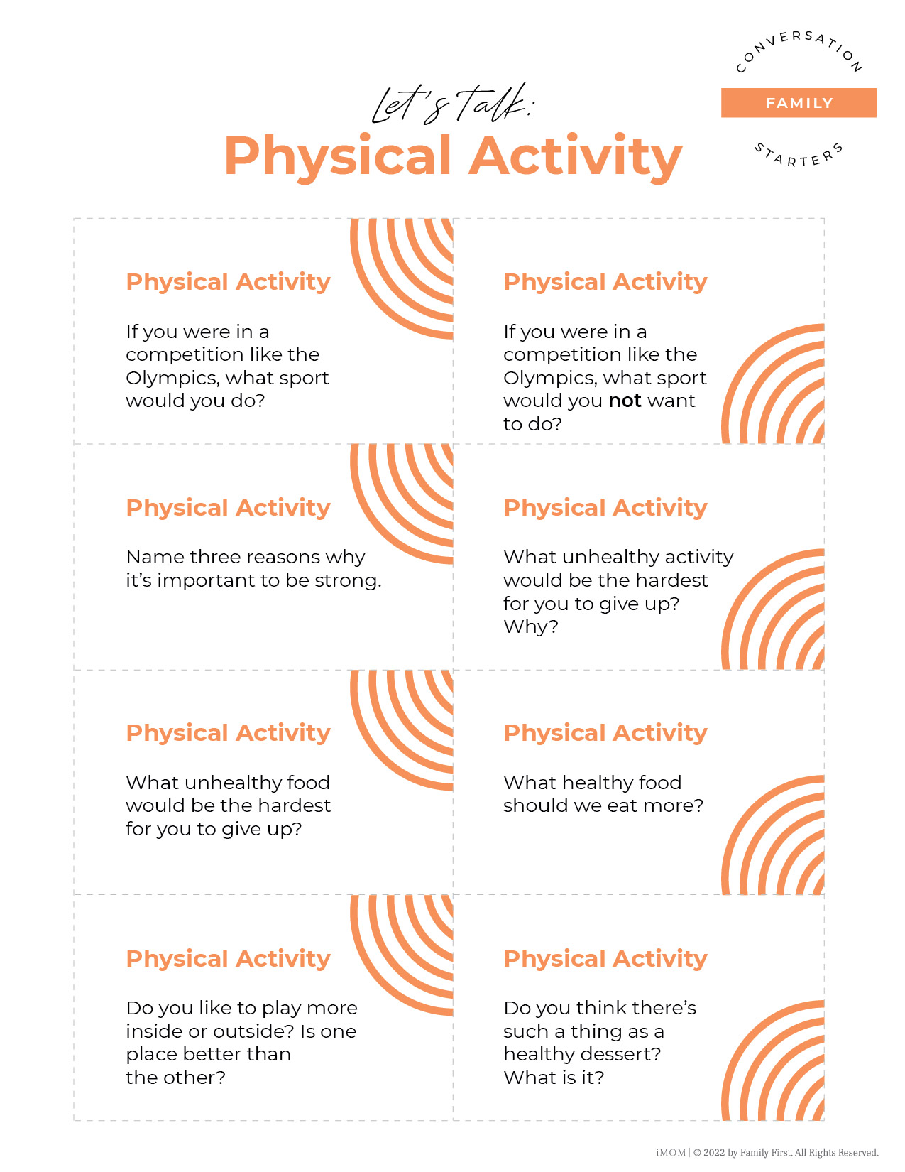 benefits of physical activity