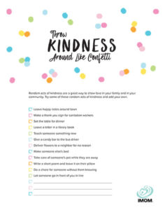 random acts of kindness