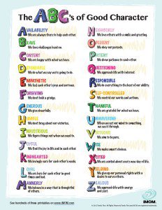 ABCs of Good Character
