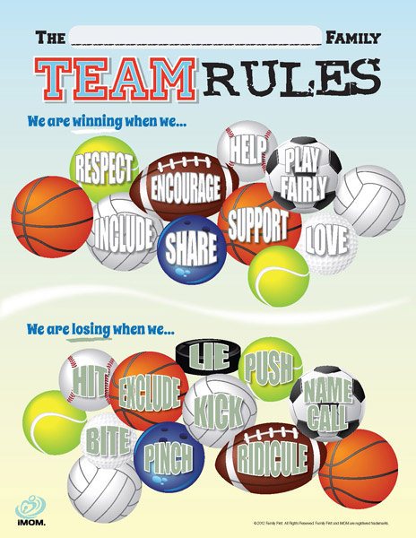 Team Rules - iMom