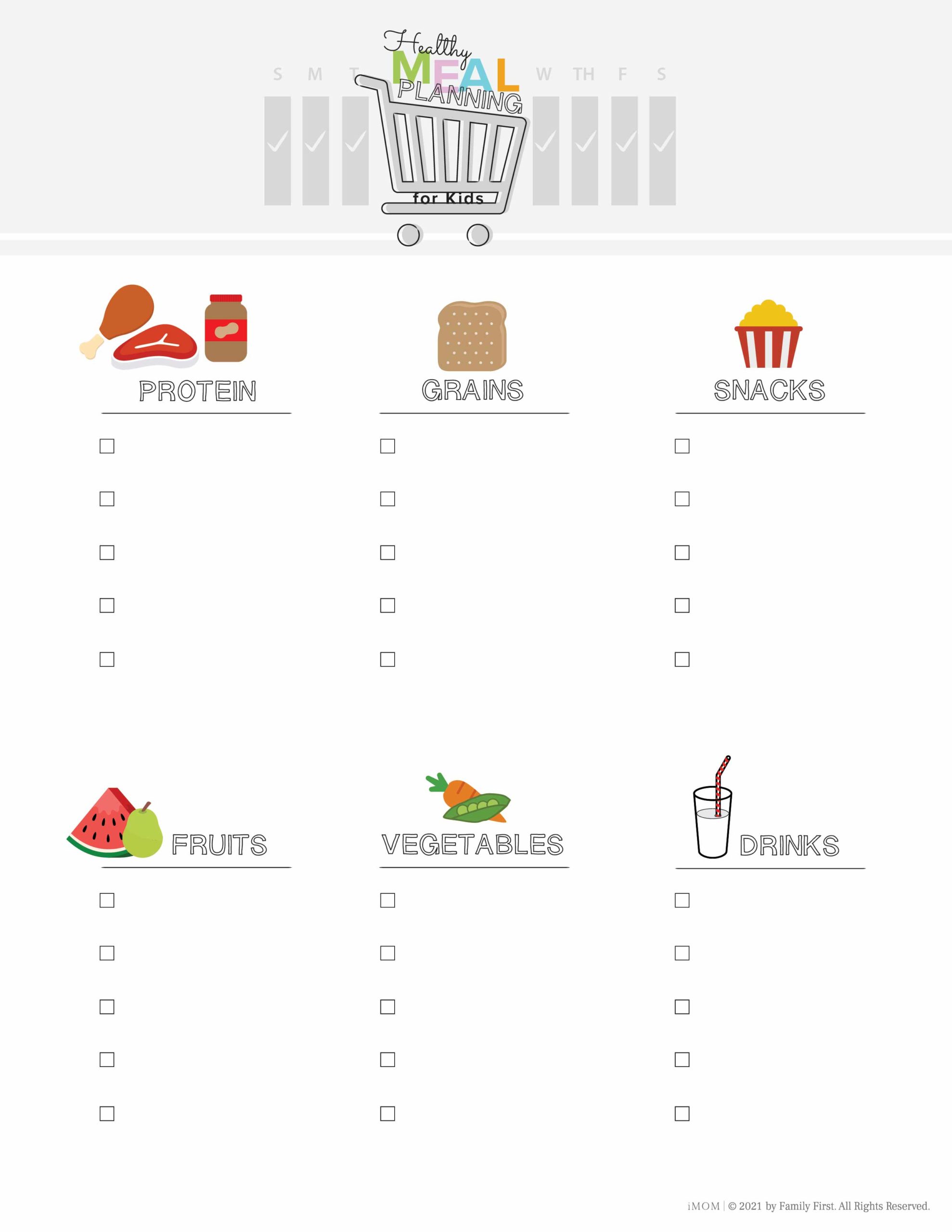 Kids on sale meal plans