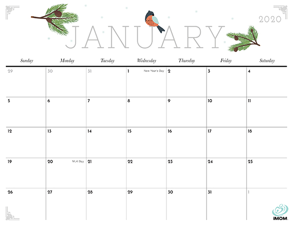 January Calendar Printable - Hd Football