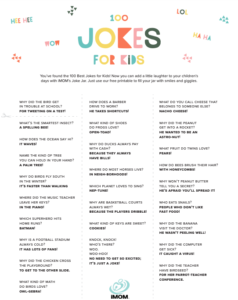 Jokes For Kids