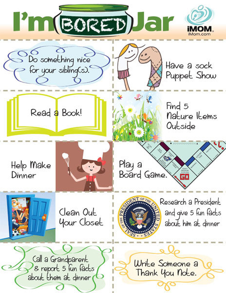 I'm BORED!: Fun Games to Play in the School Holidays