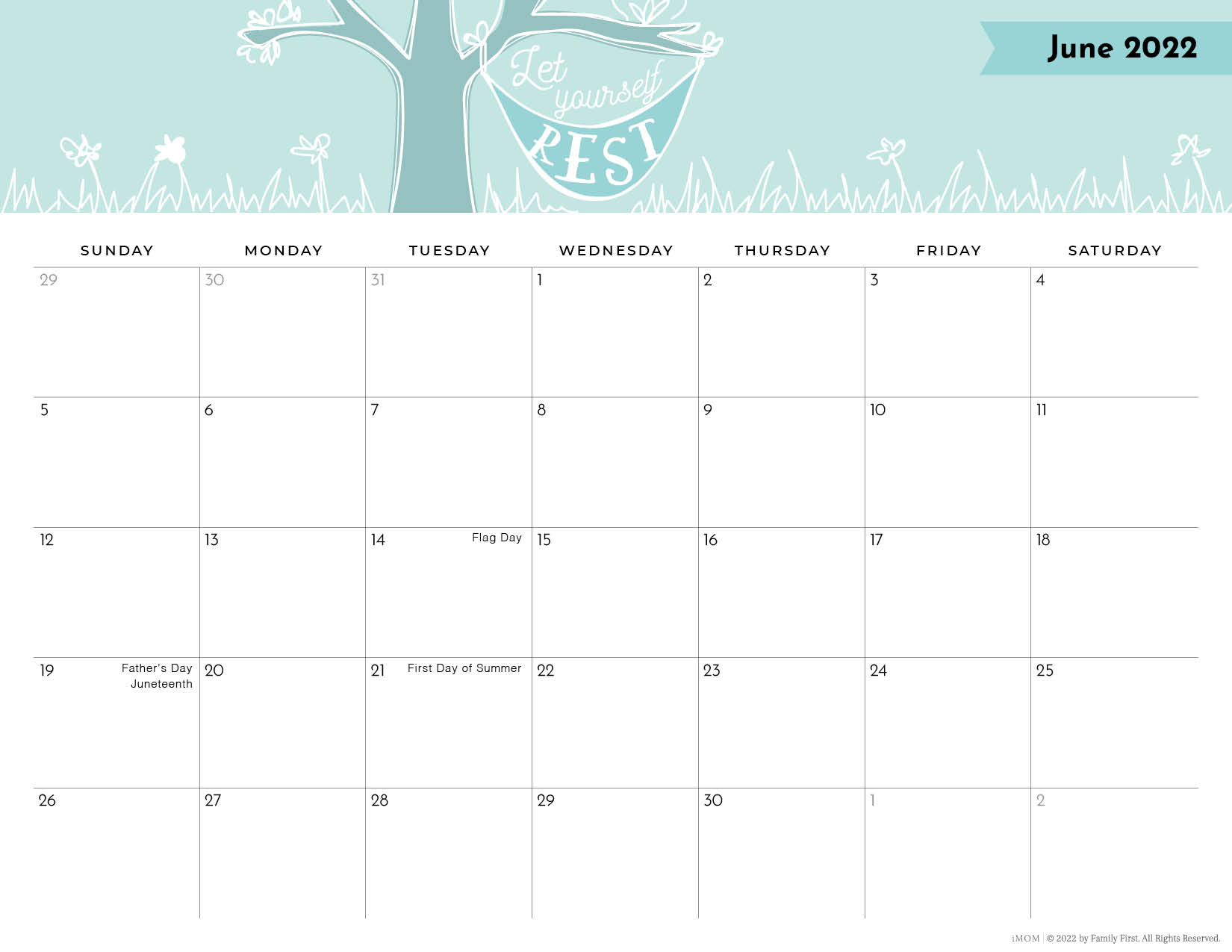 Free Whimsical Christmas Theme 2022 December Printable Calendar 2022 Printable Calendars: Free Printable Calendar Designs - Imom