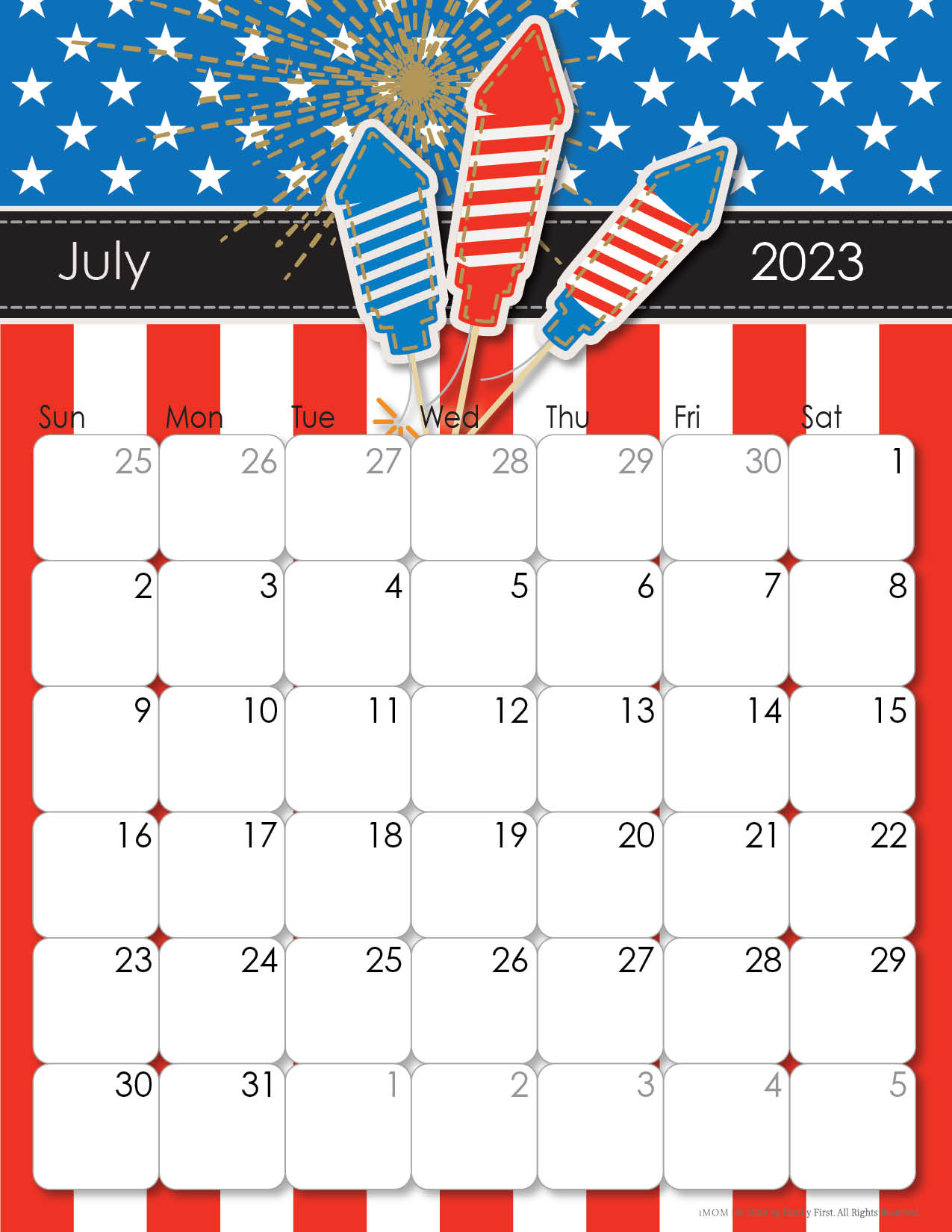 20232024 Whimsical Printable Calendars for Moms iMOM