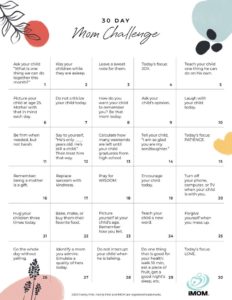 30 day mom challenge