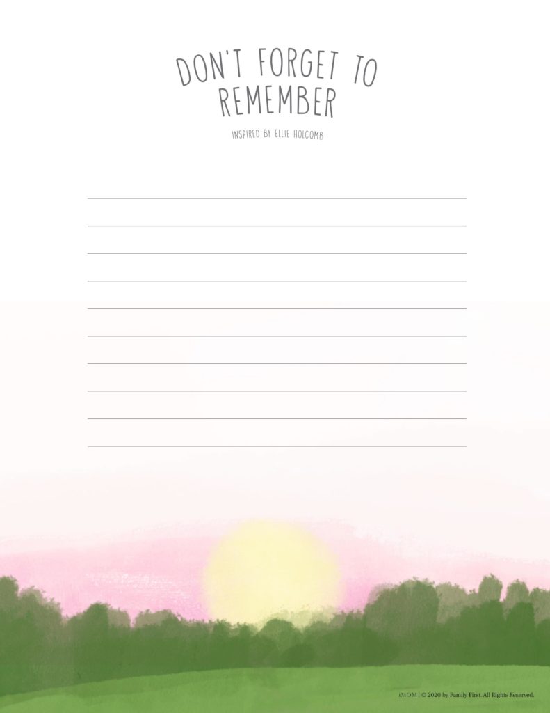 Check, Check Done Checklist for Kids - Printable Template