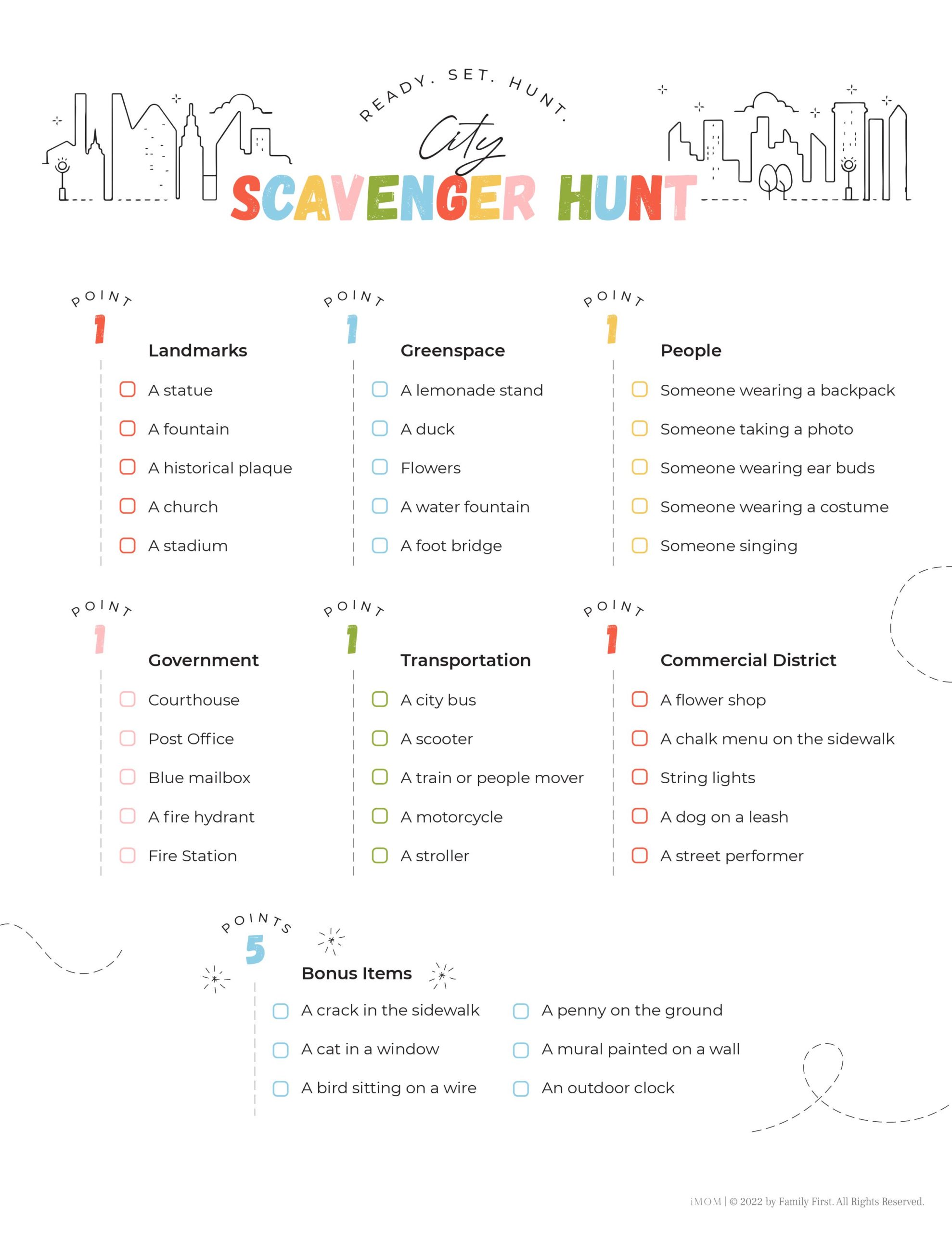 city scavenger hunt