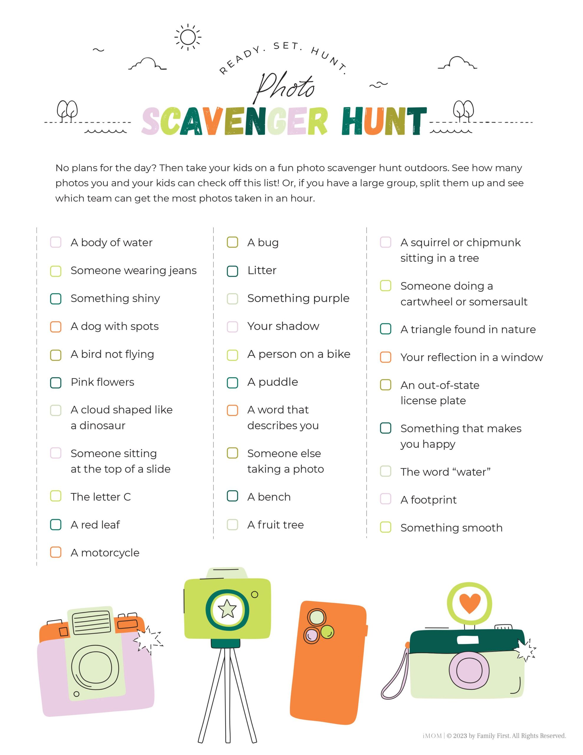 Photo Scavenger Hunt Ideas