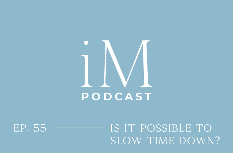 slow time down with your kids