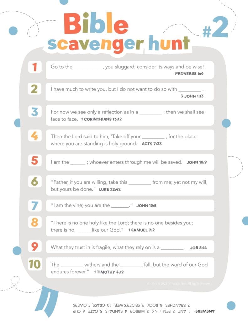 22 Great Scavenger Hunt Ideas for Kids - iMOM