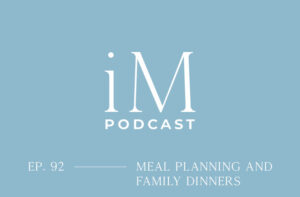 meal planning family dinners